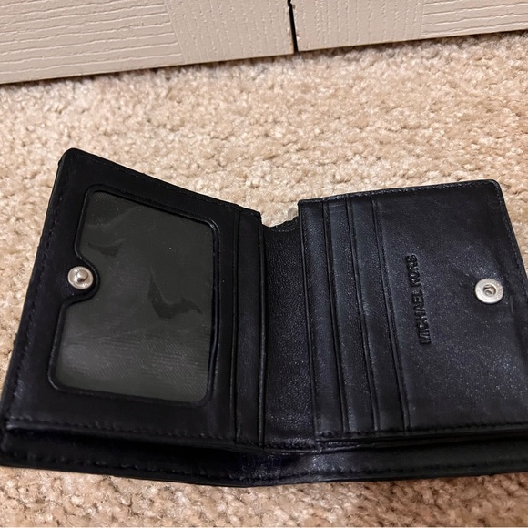 Michael Kors quilted black purse and wallet - Picture 6 of 6